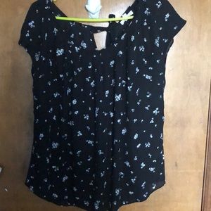 Black and White Formal Blouse